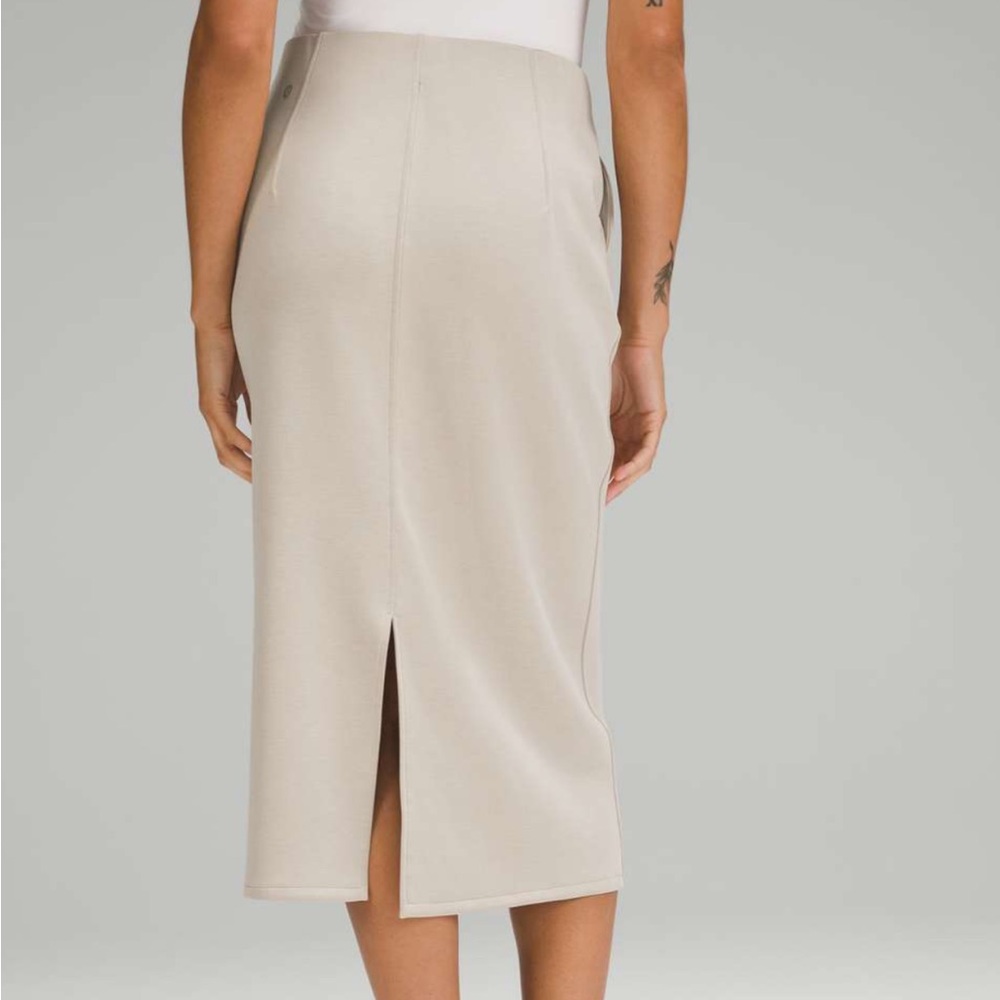 Size 6 Mojave Tan Midi Skirt